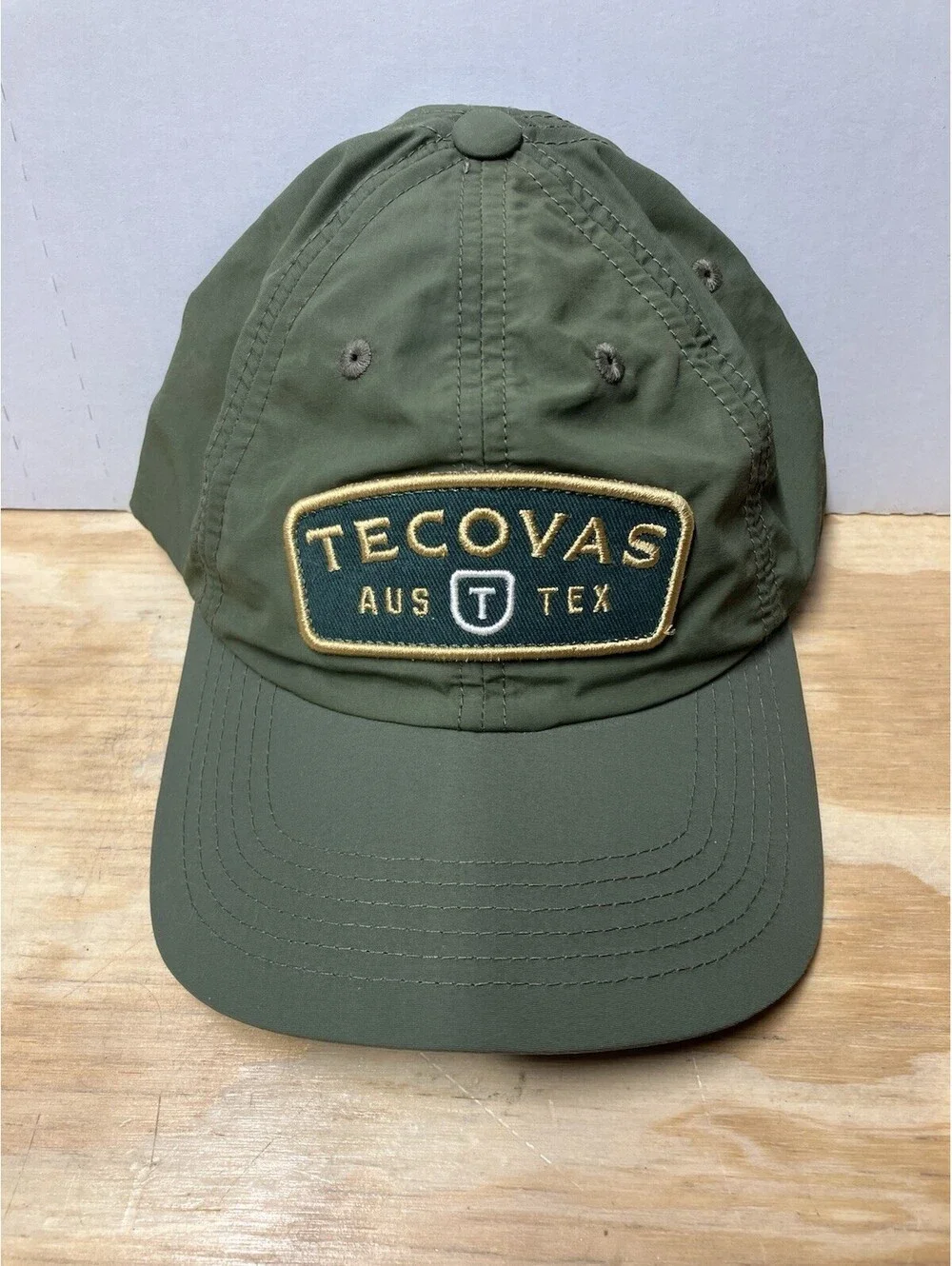 Tecovas Western Wear Snapback Adjustable Hat Cap Green Born In Texas NWT